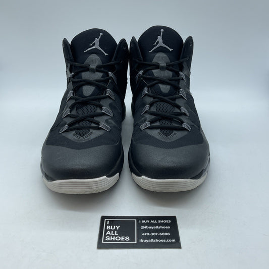 Size 12 - Nike Air Jordan TC Black Grey Suede Leather (453853-008)