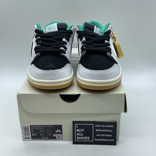 Size 7 - CSEF x Nike Dunk SB Low White Clear Emerald (HJ4132-100)