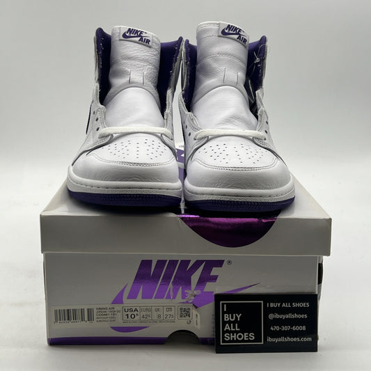 Size 10.5 - Air Jordan 1 OG High Court Purple W (CD0461-151)
