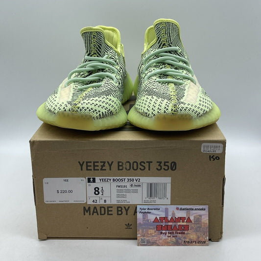 Size 8.5 - adidas Yeezy Boost 350 V2 Yeezreel Non-Reflective (FW5191)