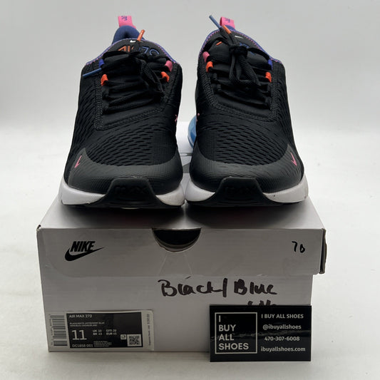 Size 11 - Nike Air Max 270 Black Astronomy Blue (DC1858-001)
