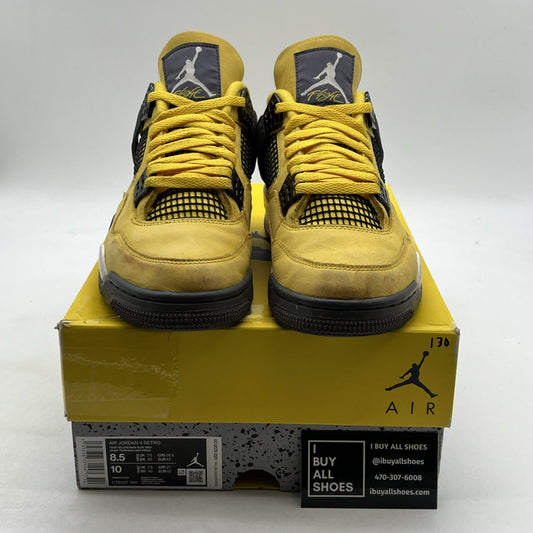 Size 8.5 - Air Jordan 4 Retro Mid Lightning (CT8527-700)