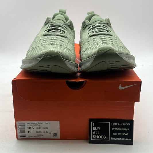 Size 10.5 - Nike ReactX Infinity Run 4 Oil Green (DR2665-300)