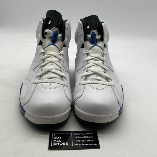 Size 14 - Air Jordan 6 Retro 2014 Sport Blue (384664-107)