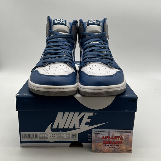 Size 11.5 - Air Jordan 1 Retro OG High True Blue (DZ5485-410)