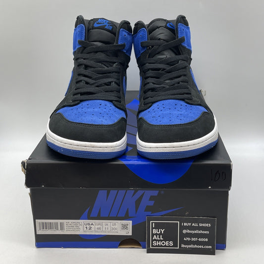 Size 12 - Jordan 1 Retro OG High Royal Reimagined Blue Suede (DZ5485-042)