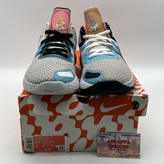 Size 11.5 - Nike Space Jam x Renew Elevate 2 Hares Grey Black (CW3406-505)