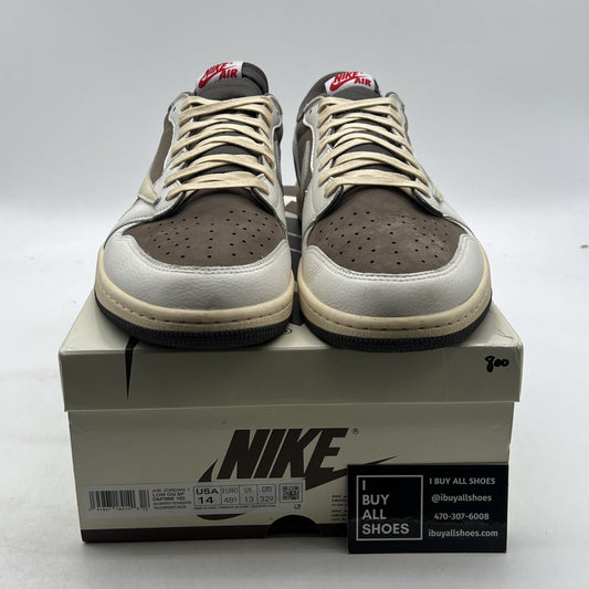 Size 14 - Air Jordan 1 Low OG x Travis Scott Reverse Mocha (DM7766-162)