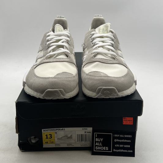 Size 13 - adidas Boston Super R1 Triple White (G27834)