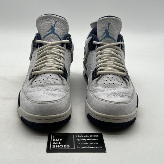 Size 9 - Air Jordan 4 Retro LS Columbia (314254-107)