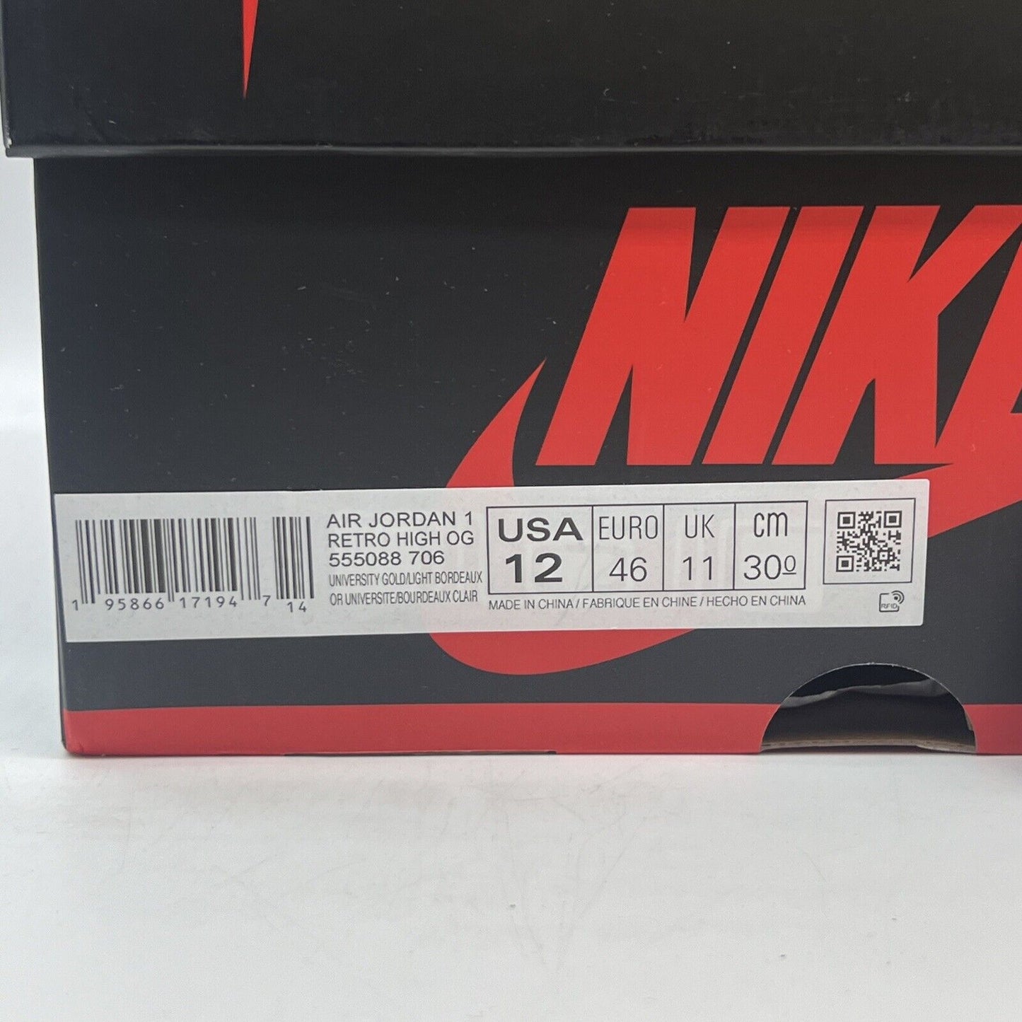 Size 12 - Jordan 1 Retro High OG Brotherhood 2022 Brand New Og All Yellow White