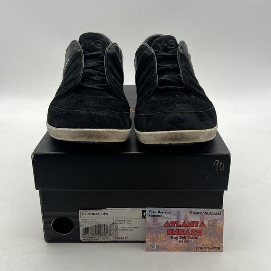 Size 10 - Adidas Mens Yohji Yamamoto Sneakers Black (G42650) Low Top