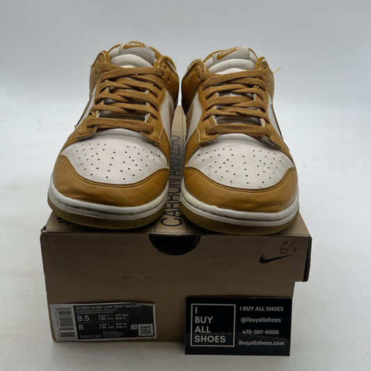 Size 9.5 - Nike Dunk Next Nature Low Gold Phantom W (DN1431-001)