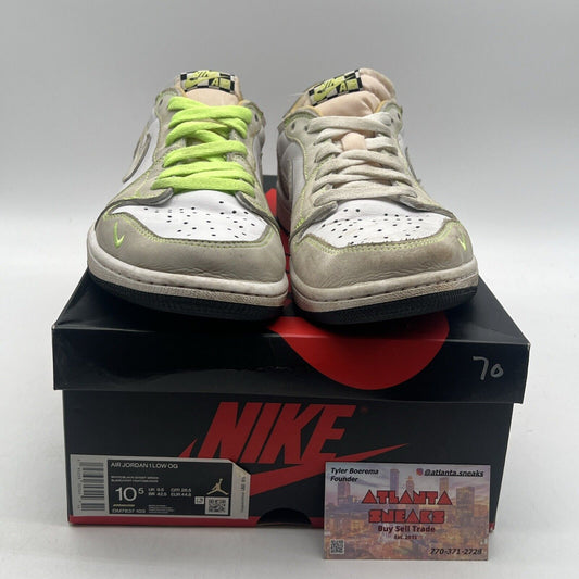 Size 10.5 - Air Jordan 1 OG Low Ghost Green (DM7837-103)