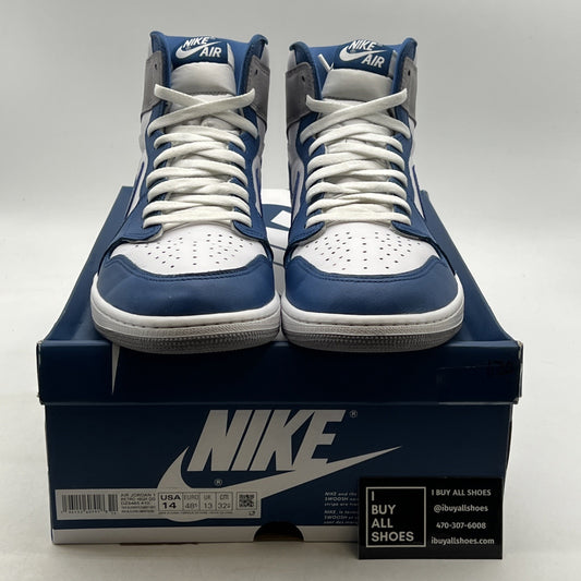 Size 14 - Air Jordan 1 Retro OG High True Blue (DZ5485-410)
