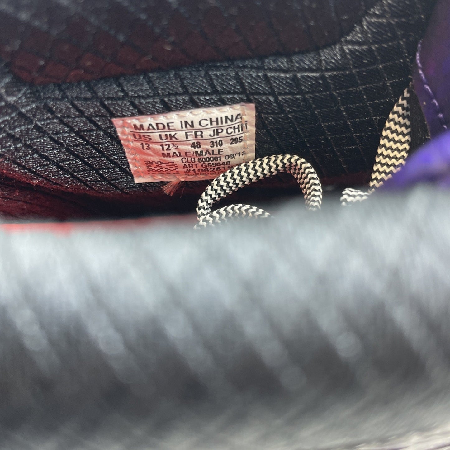 Size 13 - adidas D Rose 3 Night Before Christmas Black Purple (G59648)