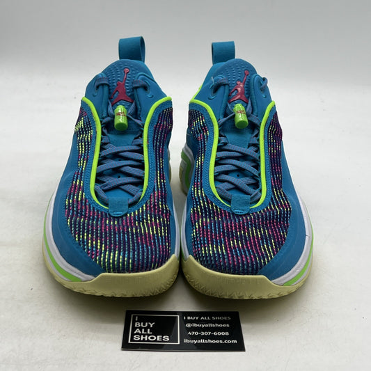 Size 14 - Luka Doncic x Air Jordan 36 PF Low Laser Blue (DN4195-430)