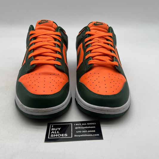Size 13 - Nike Dunk Low Miami Hurricanes (DD1391-300)