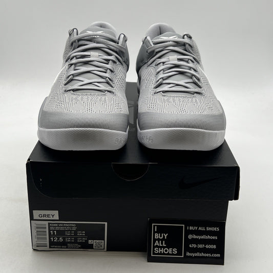 Size 11 - Nike Kobe 8 Protro Wolf Grey (HF9550-002)