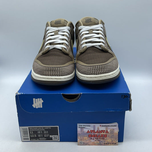 Size 11 - Nike Undefeated x Dunk SP Low Canteen Brown Suede Leather (DH3061-200)