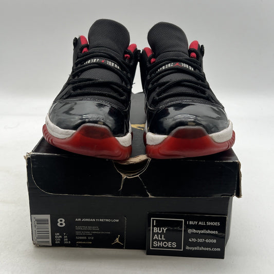 Size 8 - Air Jordan 11 Retro 2015 Low Bred (528895-012)