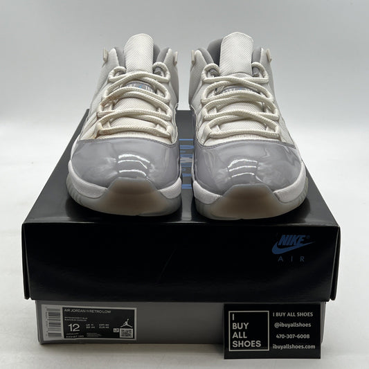 Size 12 - Air Jordan 11 Retro Low Cement Grey (AV2187-140)