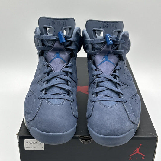 Size 12 - Jordan 6 Retro Jimmy Butler, Diffused Blue 2018 Deep Blue Icy Sole OG