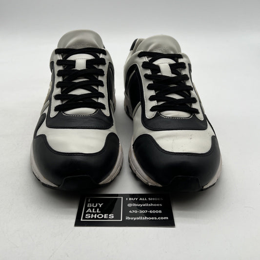 Size 8G - Gucci Leather Low Top Black (426184-AYO10-1063)