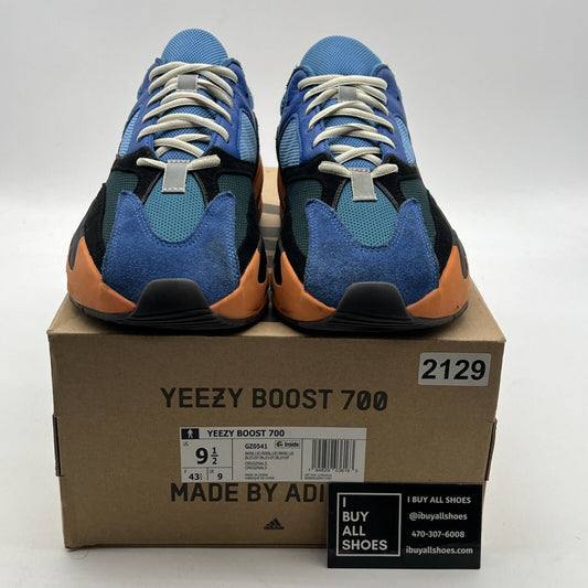 Size 9.5 - Adidas Yeezy Boost 700 Bright Blue (GZ0541)