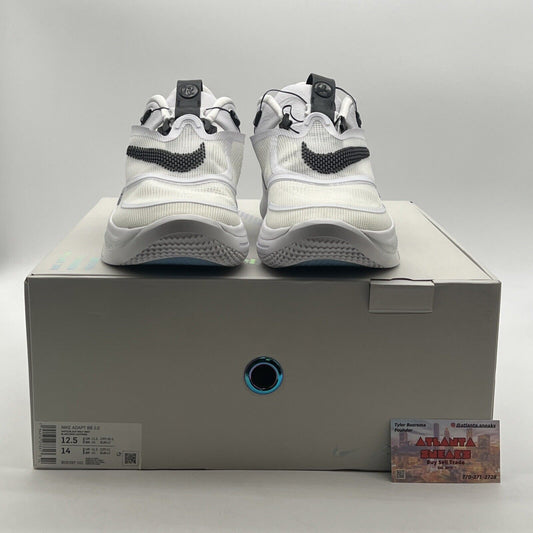 Size 12.5 - Nike Adapt BB 2.0 White Cement (BQ5397-101)