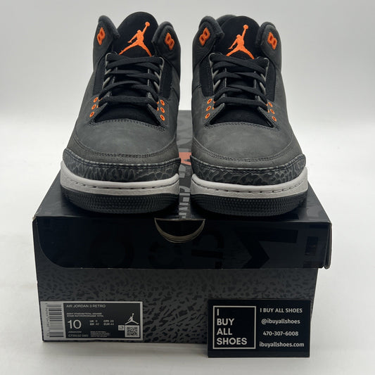 Size 10 - Air Jordan 3 Retro 2023 Mid Fear (CT8532-080)