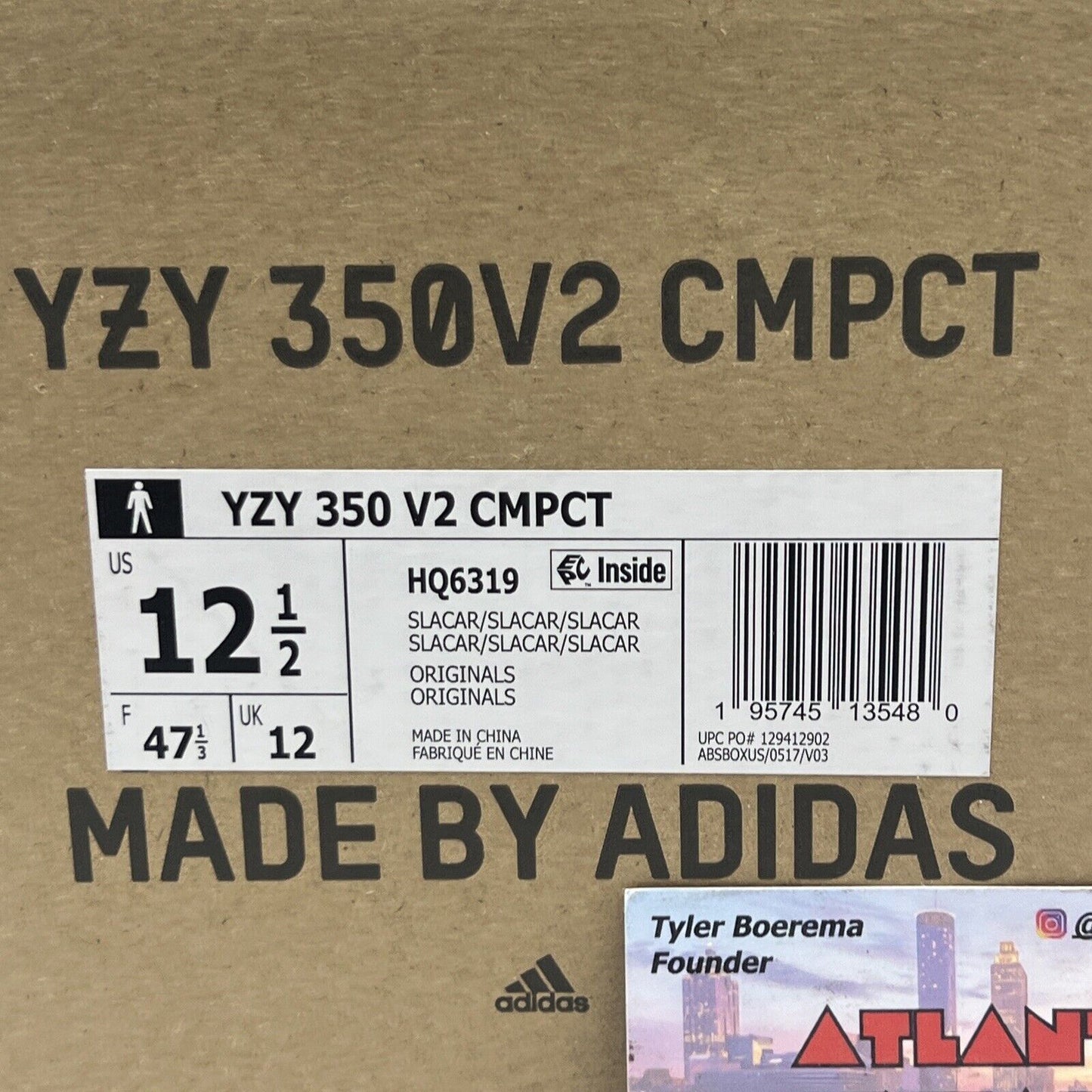 Size 12.5 - adidas Yeezy Boost 350 V2 Slate Carbon 2022 Brand New Og All