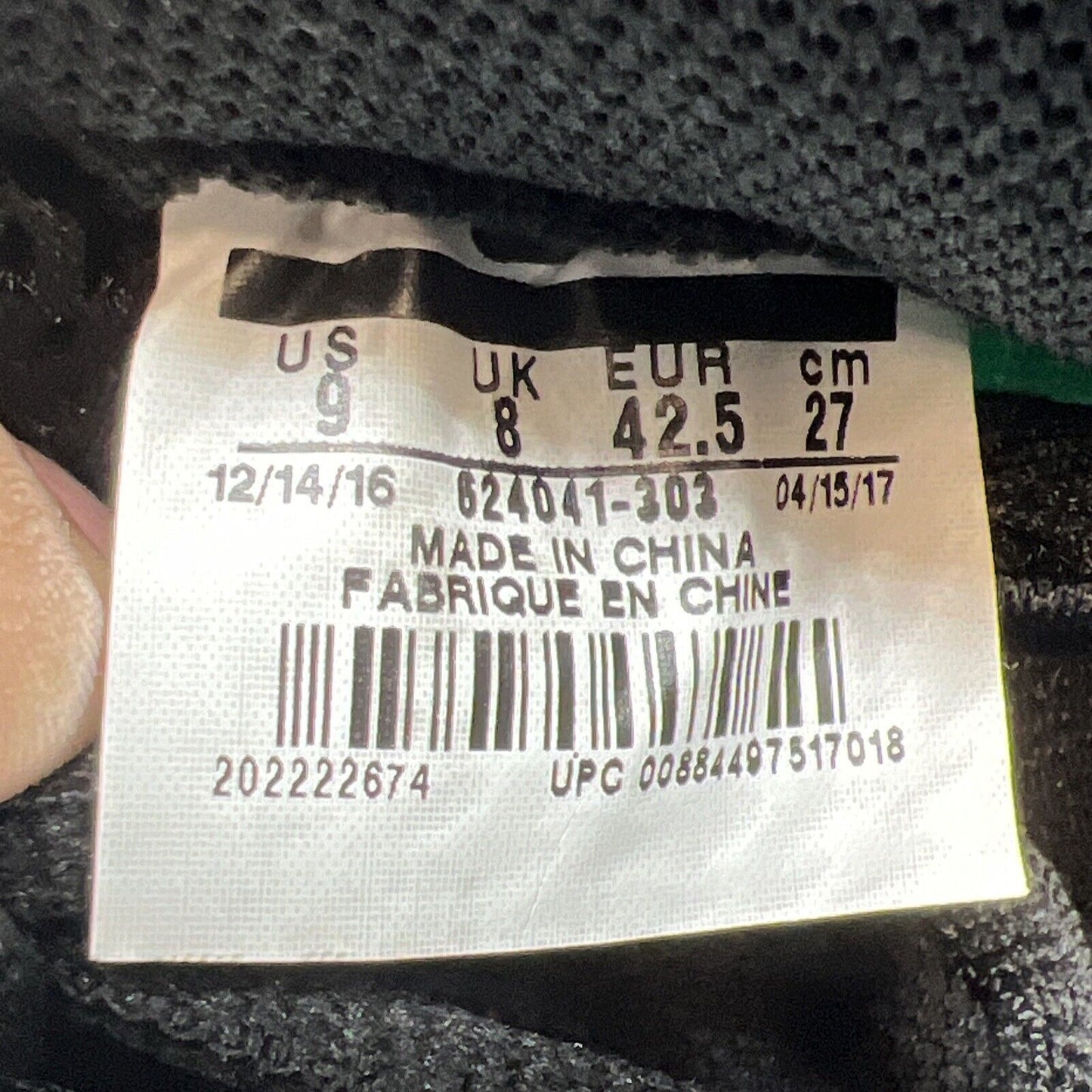 Size 9 - Nike Air Foamposite Pro Island Green Black Suede (624041-303)