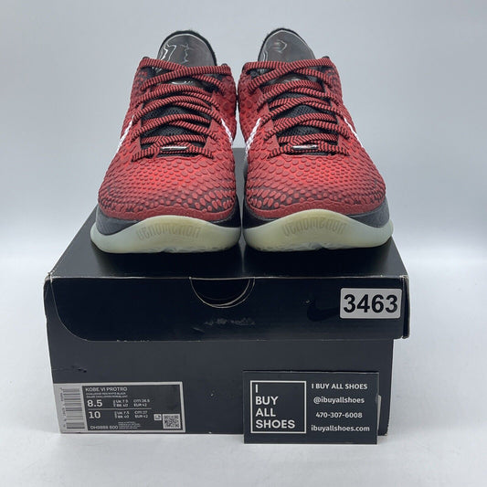Size 8.5 - Nike Zoom Kobe 6 Protro All-Star Red White Black Leather (DH9888-600)