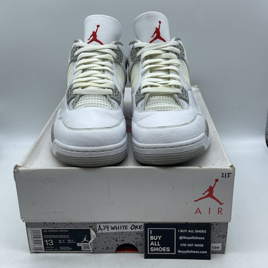 Size 13 - Air Jordan 4 Retro Mid White Oreo (CT8527-100)