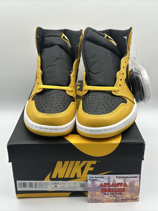 Size 9 - Jordan 1 High Retro OG Pollen