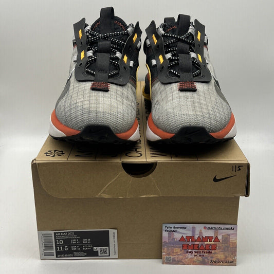 Size 10 - Nike Air Max 2021 Black Mystic Red Grey Black