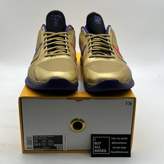 Size 14 - Nike Zoom Kobe 5 Protro x Undefeated Hall Of Fame (DA6809-700)