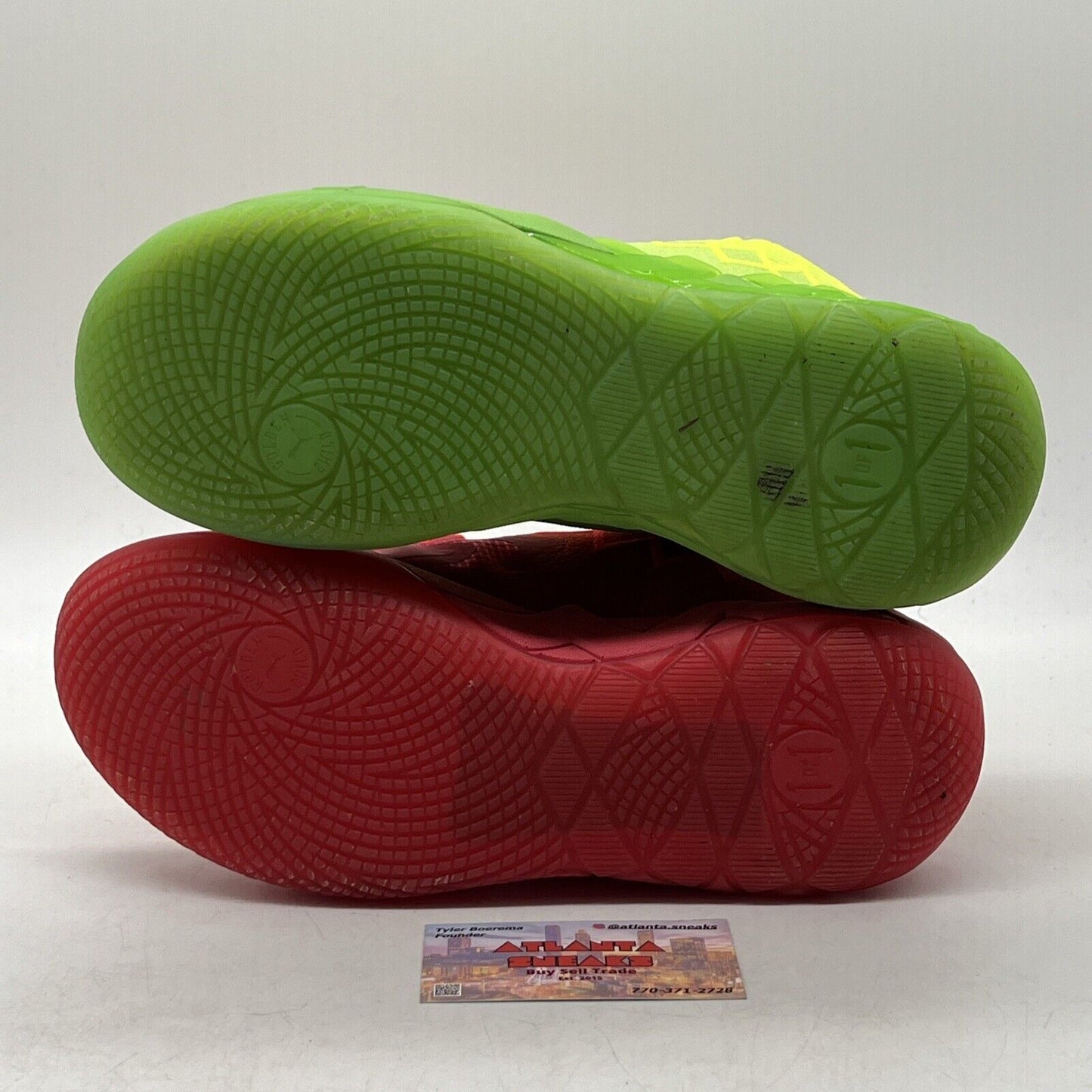 Size 7.5 - PUMA MB.01 x Rick and Morty Green/Red 2022 (376682-01)
