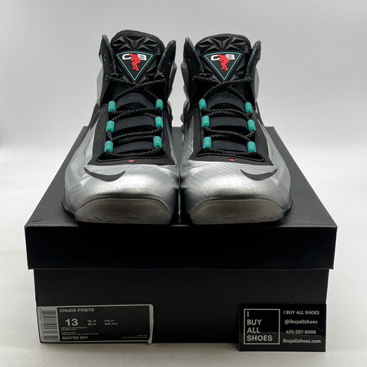 Size 13 - Nike Chuck Posite Metallic Silver (684758-001)