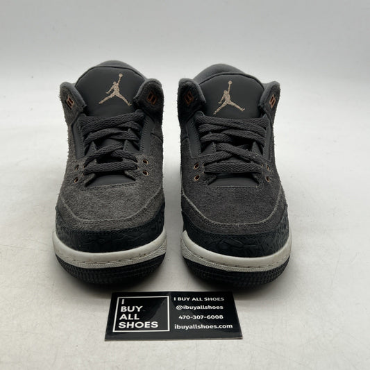 Size 5.5Y - Air Jordan 3 Retro Mid Anthracite (441140-035)