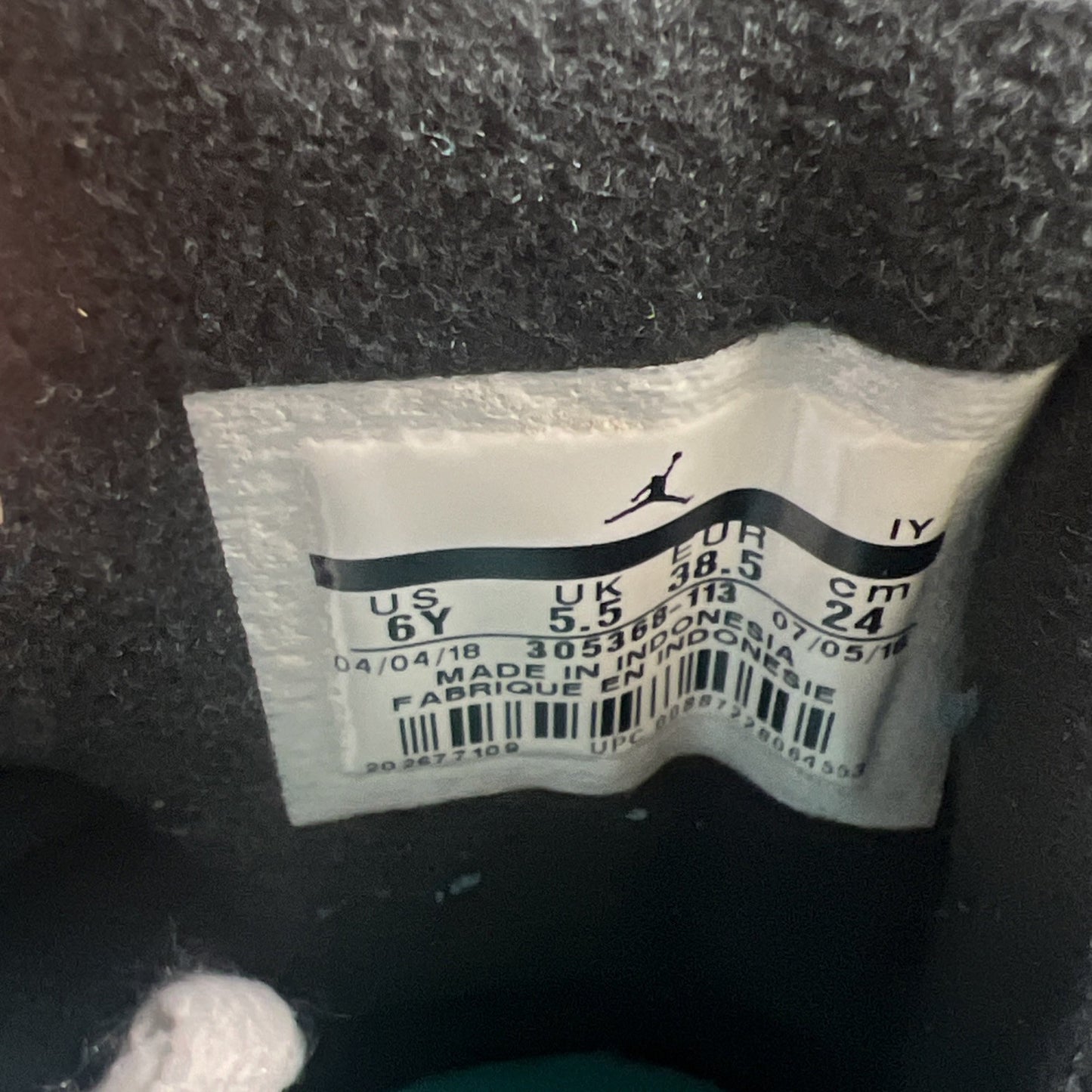 Size 6Y - Air Jordan 8 VIII Retro South Beach (305368-113)