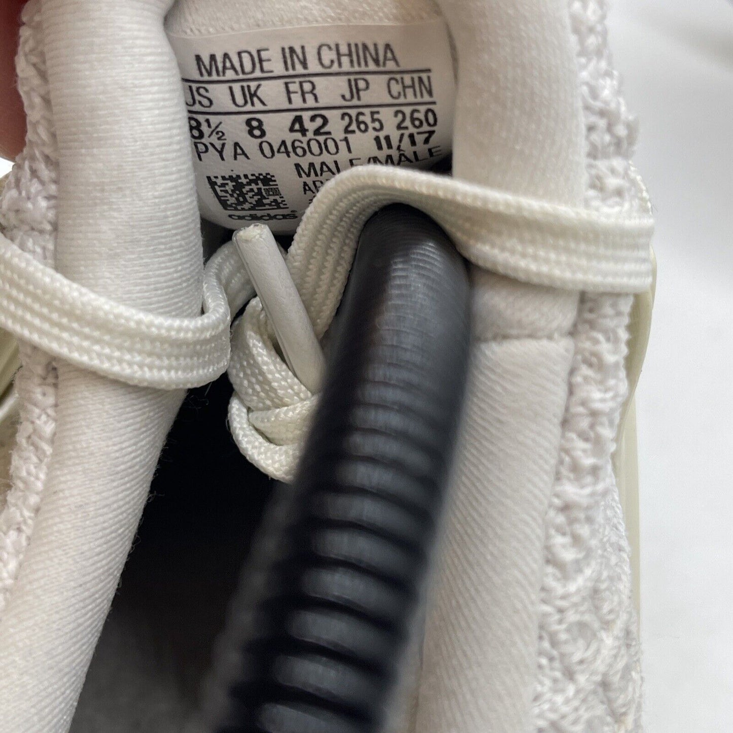 Size 8.5 - adidas UltraBoost 4.0 Triple White Suede Leather (BB6168)
