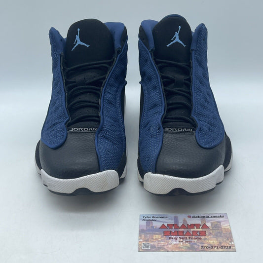 Size 9 - Jordan 13 Navy 2022 Blue Black White Suede Leather (DJ5982-400)