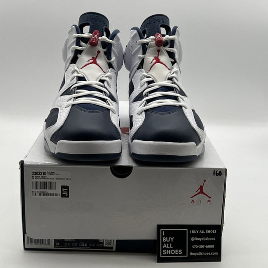 Size 12 - Air Jordan 6 Retro 2024 Olympic (CT8529-164)