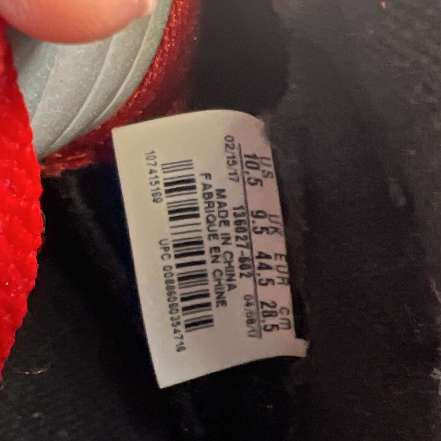 Size 10.5 - Air Jordan 5 Retro Red Suede (136027-602)