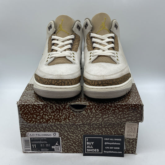 Size 11 - Jordan 3 Retro Low Palomino Brown Tan Suede (CT8532-102)