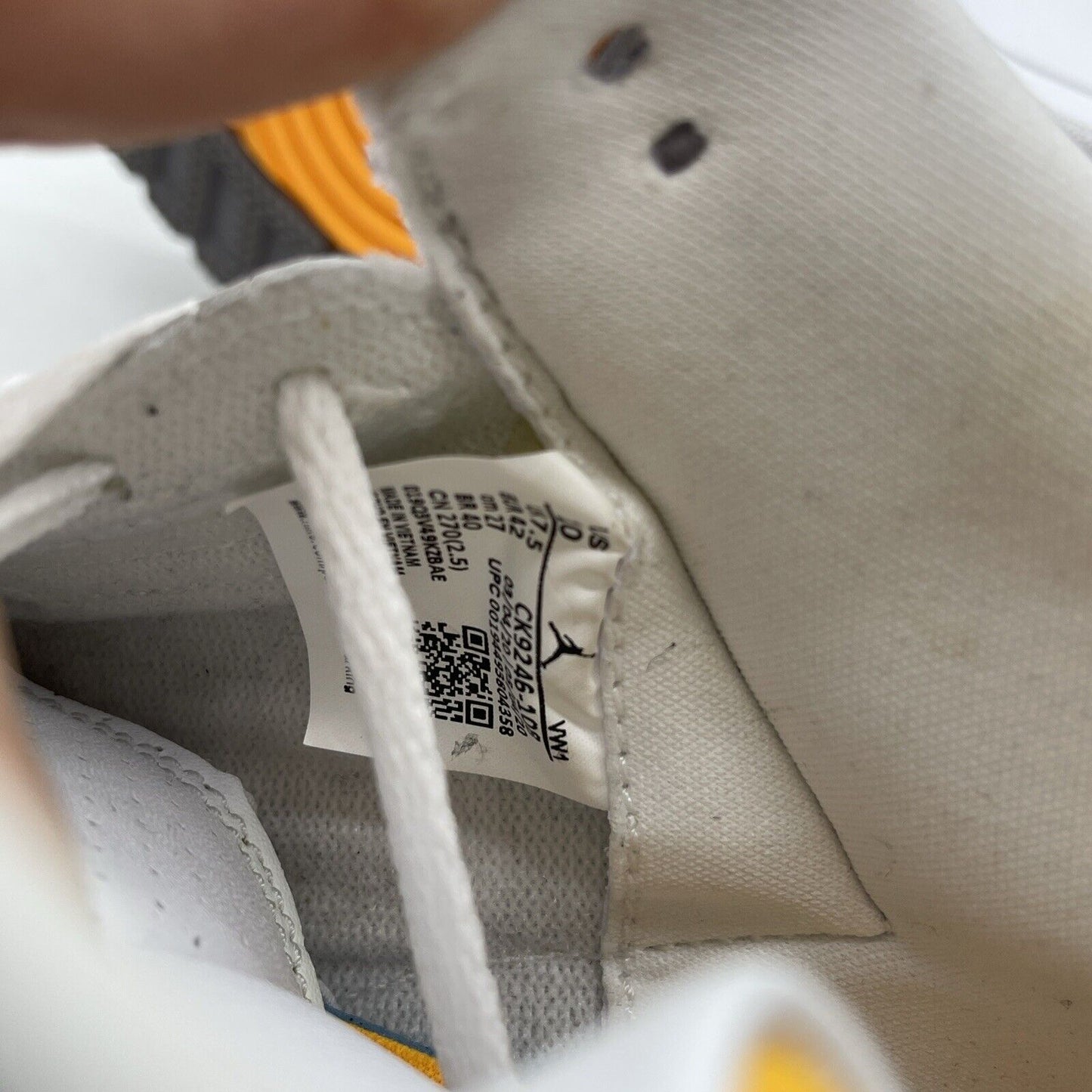 Size 10W - Air Jordan 3 Retro Laser Orange White Grey Suede (CK9246-108)