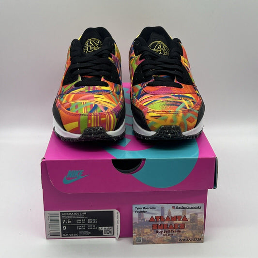 Size 7.5 - Nike Air Max 90 Latino Heritage Month - Familia Branch Mm Brand New