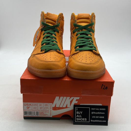 Size 9.5 - Air Jordan 1 Retro OG G8RD High Orange Peel (AJ5997-880)